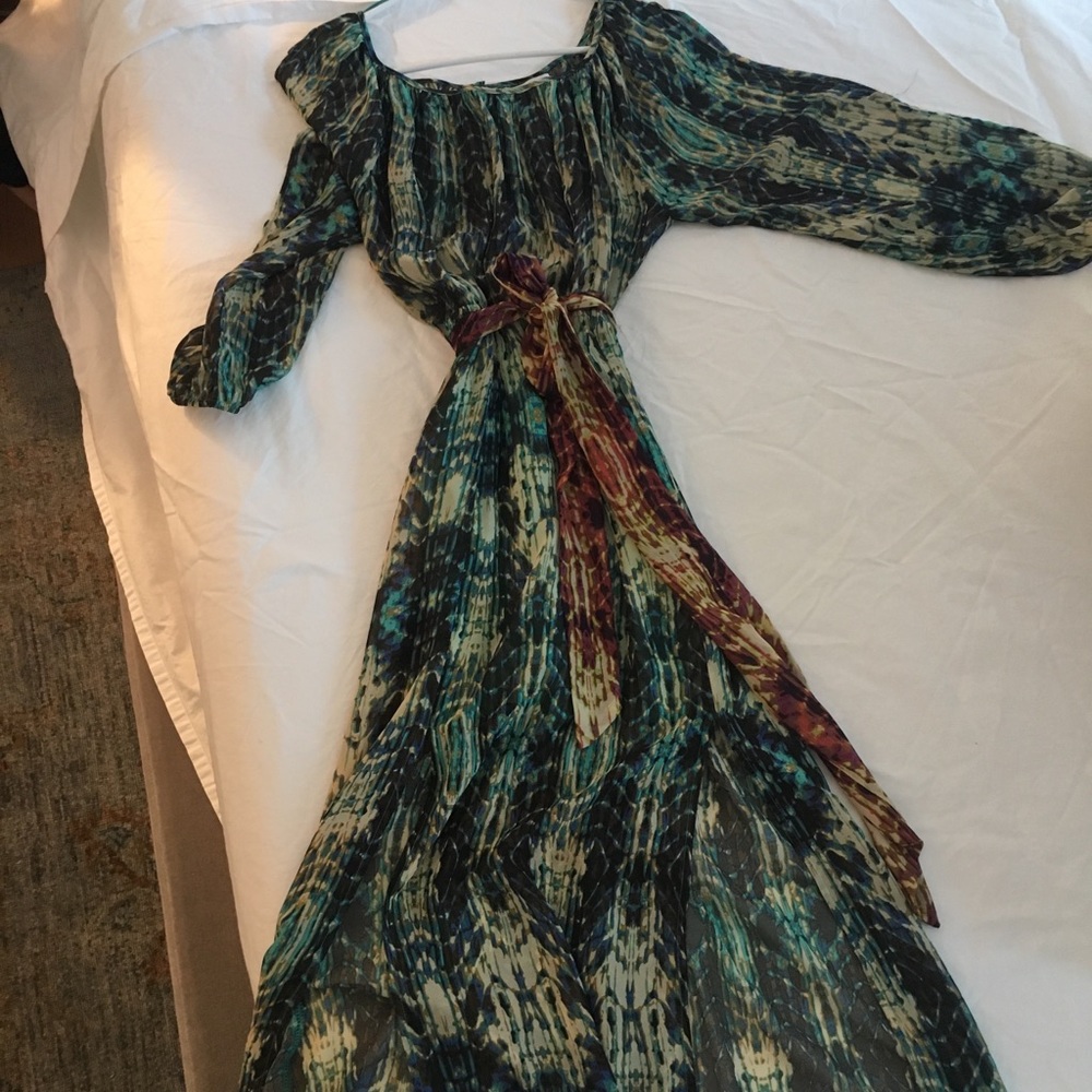 Floor length summer dress